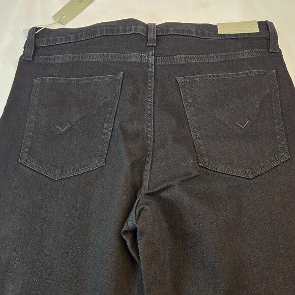 HUDSON Nico Mid-Rise Super Skinny Jean Sz 31 Black - Picture 8 of 14